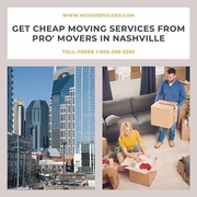 Get Cheap Moving Services from Pro' Movers in Nashville